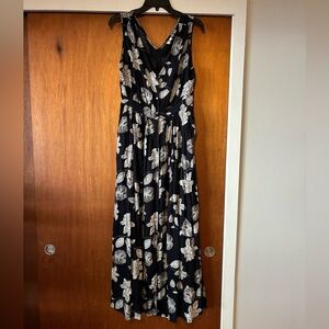 Roxy Tropical Print Floral Maxi Dress